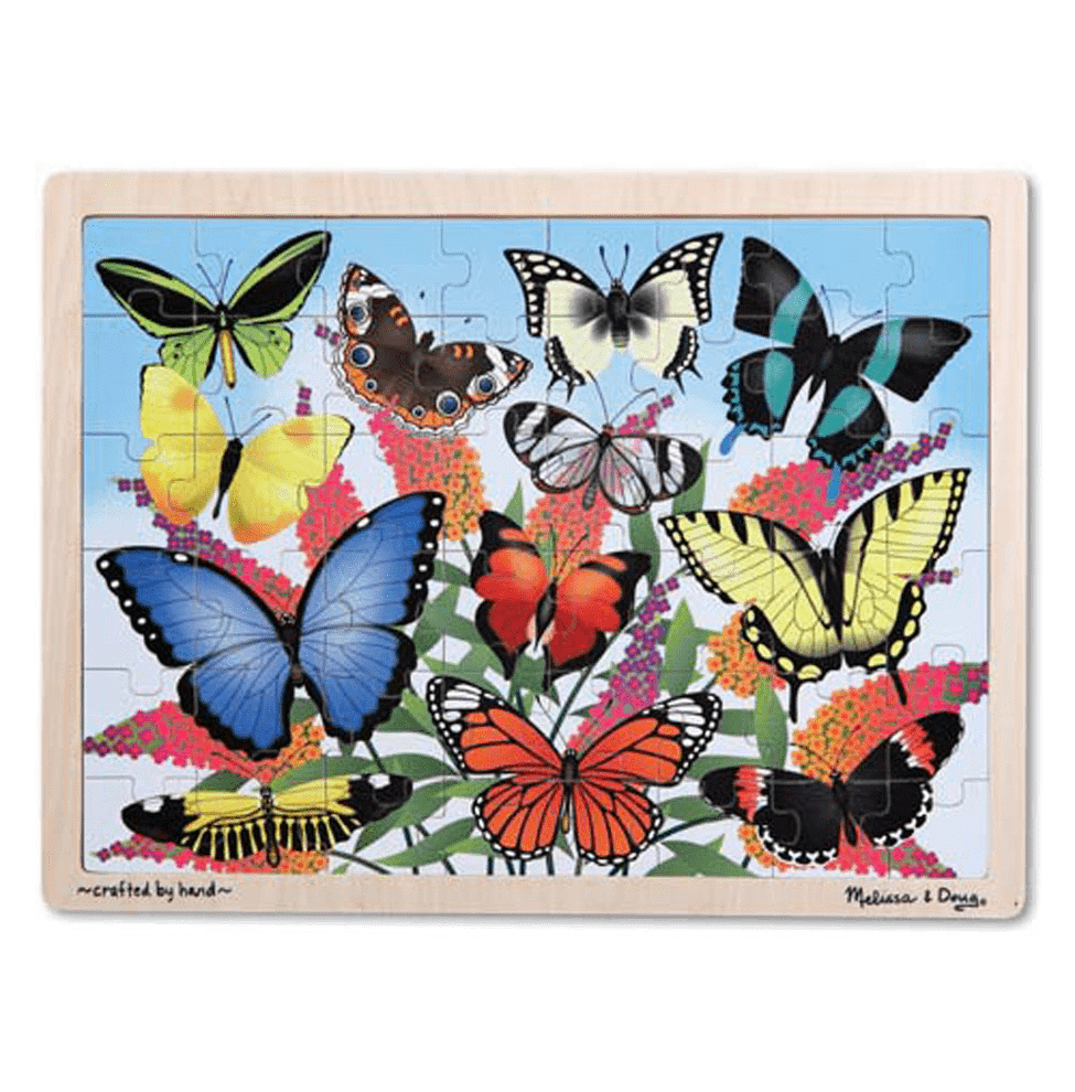 Melissa and online doug butterfly puzzle
