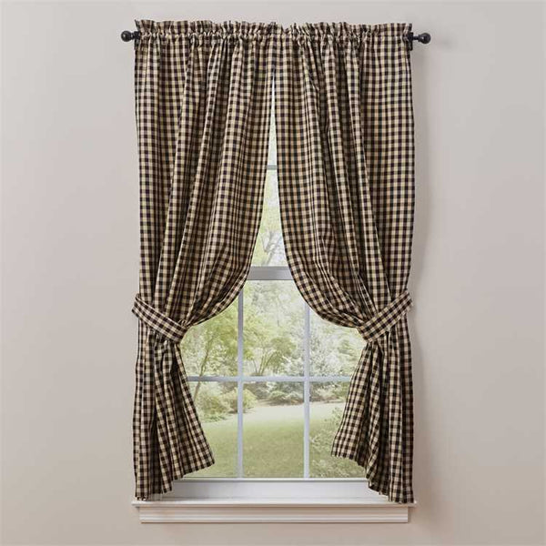Park Designs - Berry Gingham Collection Curtains and Tabletop Items [Home Decor]- Olde Church Emporium