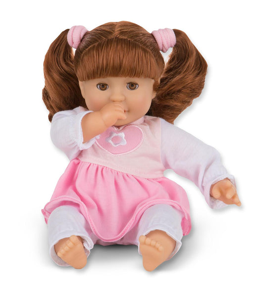 Melissa & Doug - Mine to Love Brianna 12-Inch Soft Body Baby Doll with Hair and Outfit [Home Decor]- Olde Church Emporium