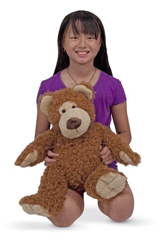 Melissa & Doug - Big Roscoe Bear Stuffed Animal [Home Decor]- Olde Church Emporium