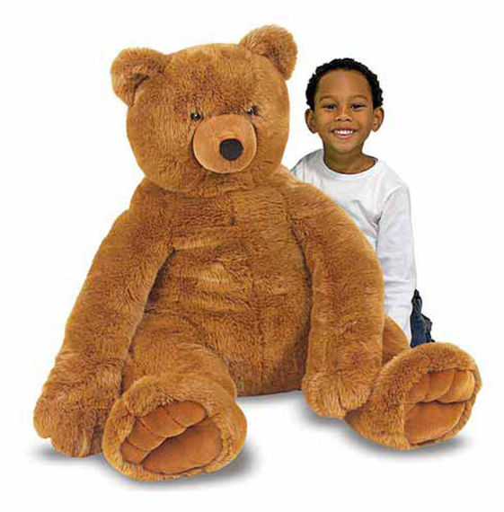 Melissa and Doug - Jumbo Giant Brown Teddy Bear Ages 6+ Item