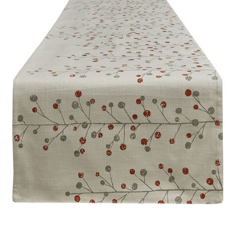 Park Design Berry Sprig Printed Table Runner 15 x 72 Inches Long  Farmhouse, Country - Olde Church Emporium