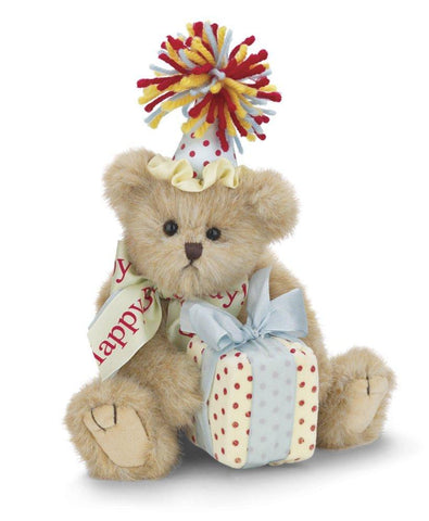 Bearington Beary Happy Birthday Plush Bear 10 Inches - Olde Church Emporium