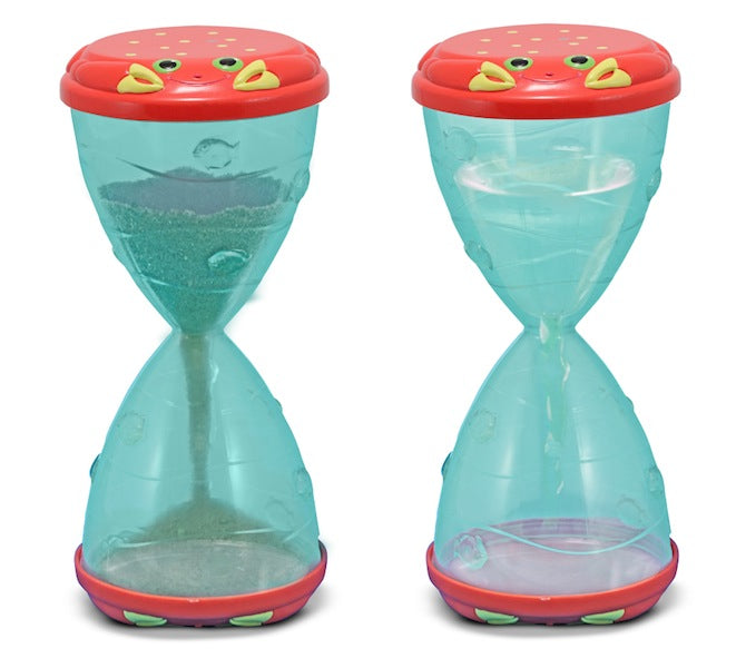 Melissa and Doug Clicker Crab Hourglass Sifter and Funnel Ages 2+ Item # 6409