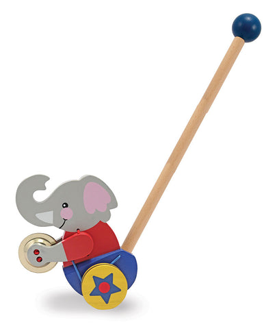 Melissa and Doug Clapping Elephant Push Toy, Toddler Toy Item # 3803 Ages 2