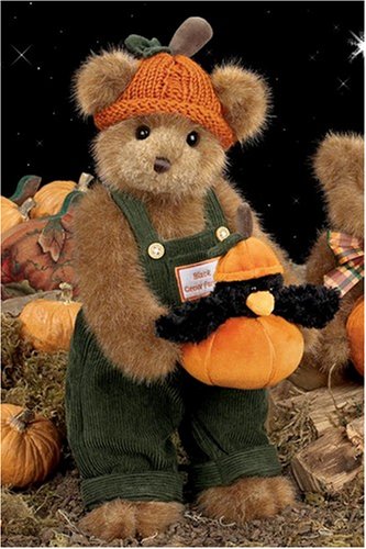 Bearington -  Halloween and Fall Bear Crawford & Crow - 14 Inches and Retired - Olde Church Emporium