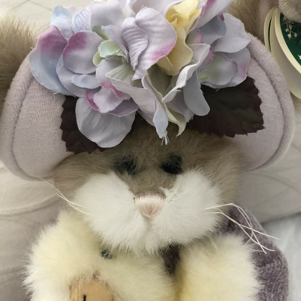 Bearington Plush Easter Bunny Rabbit - Donna and Duck 14 Inches Retired Collectible - Olde Church Emporium