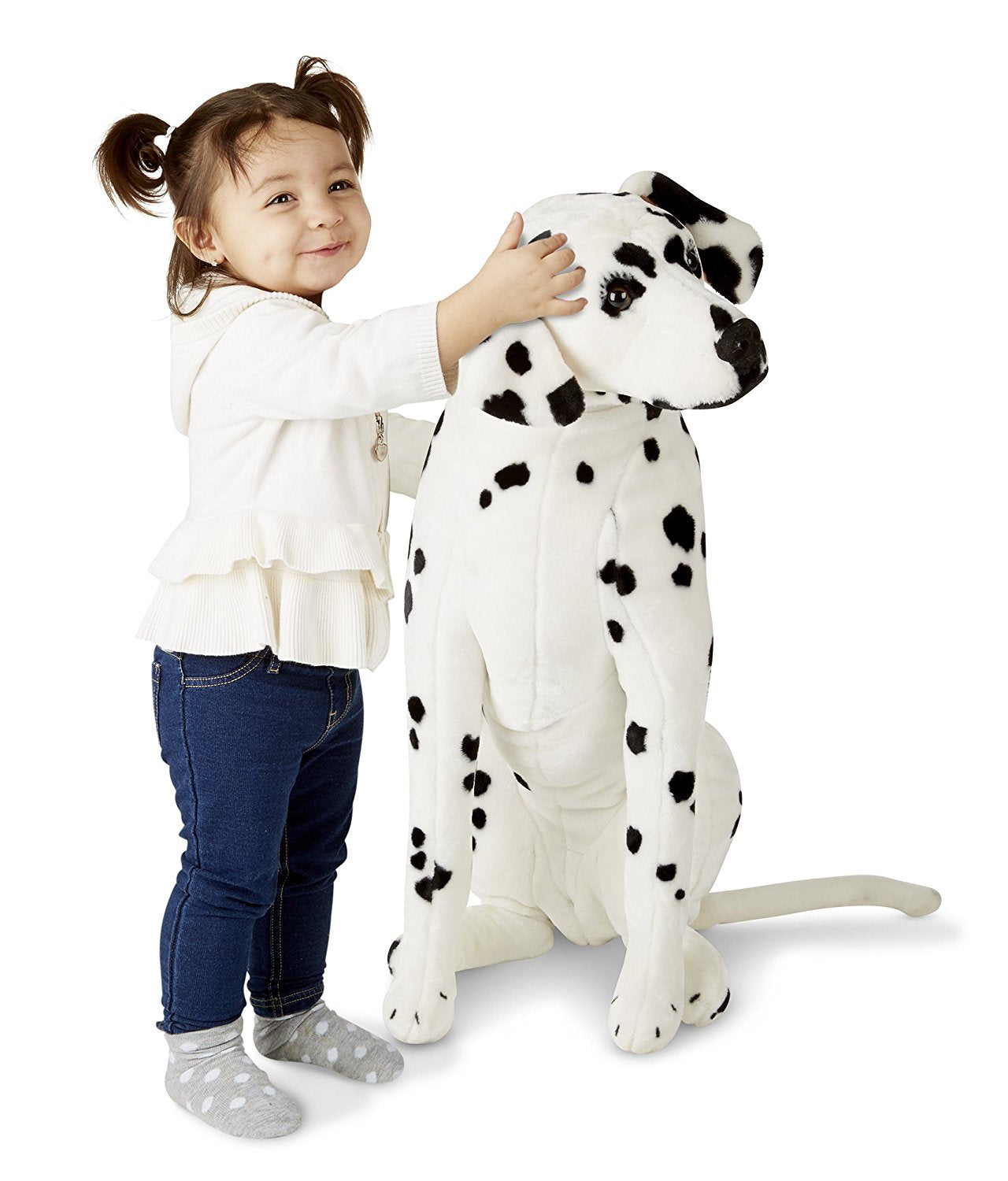 Melissa & Doug - Giant Dalmatian - Lifelike Stuffed Animal Dog