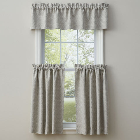 Park Designs Diamond Jacquard Valance lined Cotton Country 60 X 14 Inches - Olde Church Emporium