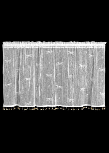 Heritage Lace Dragonfly Collection - Valances, Tiers, Panels