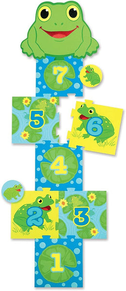 Melissa & Doug Sunny Patch Froggy Hopscotch Game Ages 5+ Item # 6275 Indoor Outdoor Game