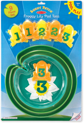 Melissa & Doug Sunny Patch Froggy Lily Pad Toss Ages 4+ Item # 6665