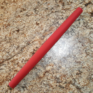 Sil-Pin Red Silicone 20" Tapered French Rolling Pin Non-Stick Pastry Bakers - Olde Church Emporium