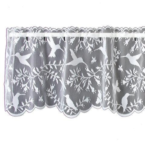 Heritage Lace Hummingbird Collection Valances, Swags, Tiers, Elegant Curtains