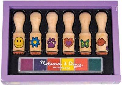 Melissa & Doug  Happy Handle Stamp Set - Olde Church Emporium