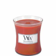 WoodWick Candle - Iced Pomegranate - 10oz Size 100 Hr Burn