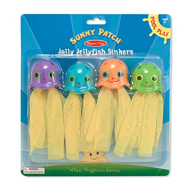 Melissa and Doug Jolly Jellyfish Sinkers Ages 5+ Item # 6656 Pool Play