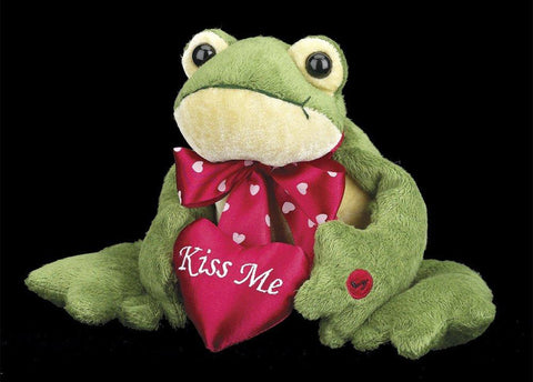 Bearington - Charming Valentines Stuffed Animal Frog 10 Inches - Olde Church Emporium