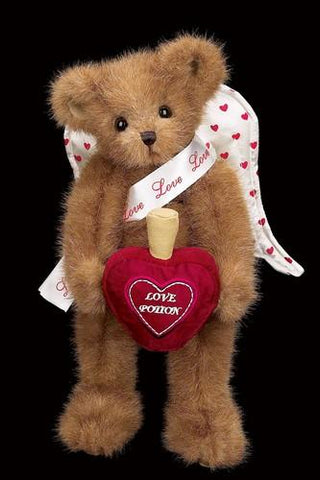 Bearington - Landen Lovespell Plush Valentines Bear 13 Inches and Retired - Olde Church Emporium