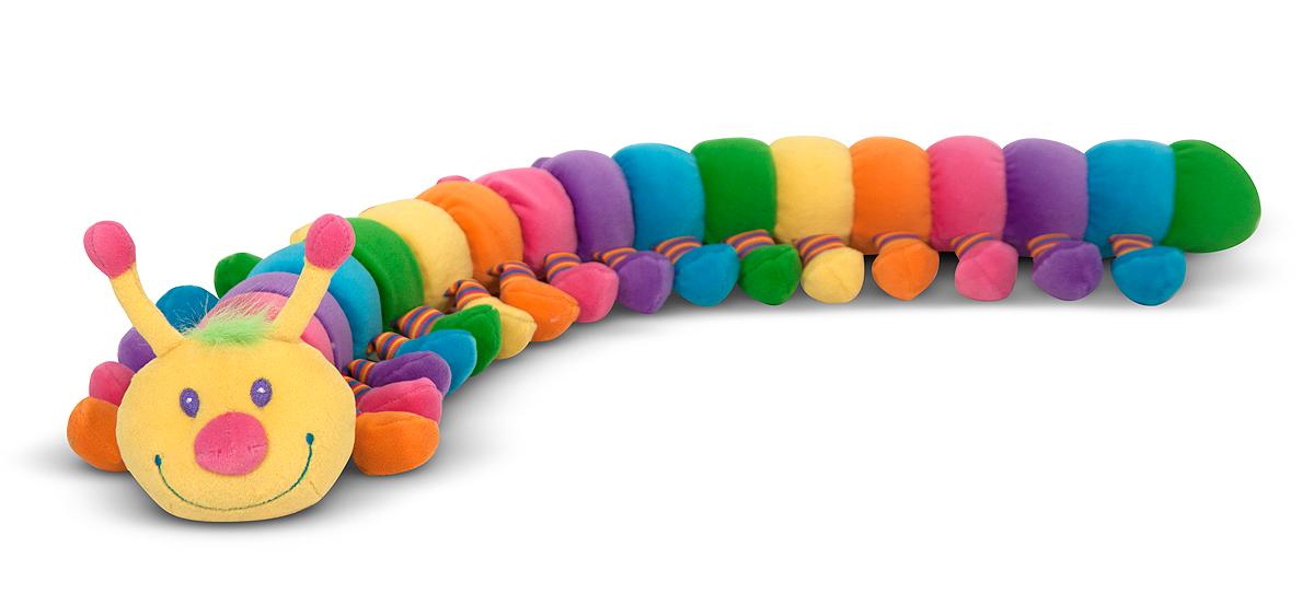 Melissa & Doug - Longfellow Caterpillar - Rainbow-Colored Stuffed Animal With 32 Floppy Feet (over 2 feet long) [Home Decor]- Olde Church Emporium