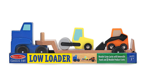 Melissa & Doug Wooden Low Loader [Home Decor]- Olde Church Emporium