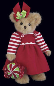 Bearington - Mandy & Candy Christmas Holiday Plush Teddy Bear 14 Inches and Retired - Olde Church Emporium