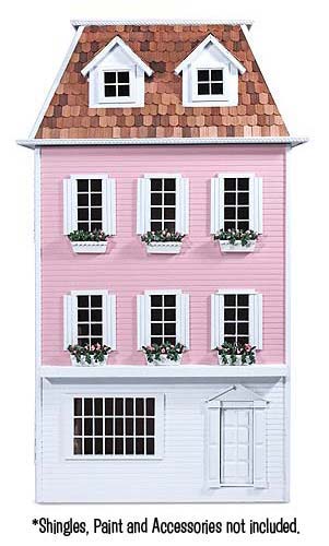 Melissa and Doug Mansard Dollhouse House that Jack Built Kit Item # 5235 Ages 8+