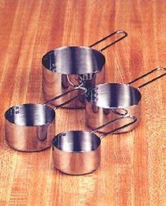 Measuring Cup Set Stainless Steel Heavy Duty (40508) Boxed Set - Olde Church Emporium
