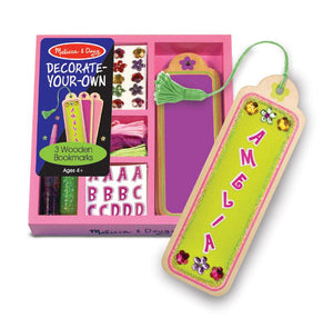 Melissa and Doug Wooden Decorate your Own(DYO) Bookmarks Ages 4+ - Olde Church Emporium