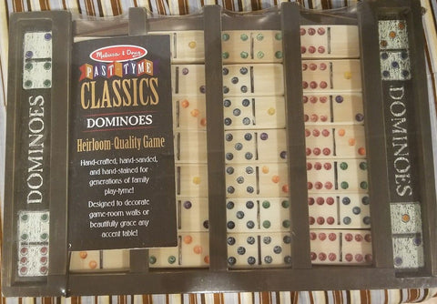 Melissa & Doug Dominoes Past tyme Classic Heirloom quality Game - Olde Church Emporium