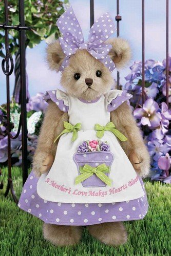 Bearington Bears - Mommy Bloominglove Plush Teddy Bear 14 Inches and Retired - Olde Church Emporium
