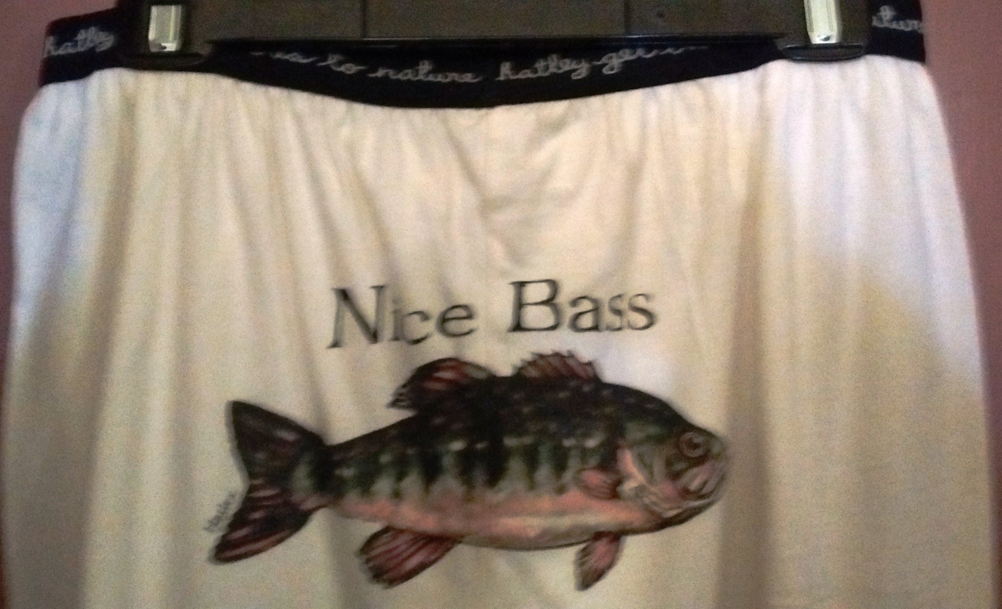 Hatley Nice Bass Briefs/Shorts 3 Sizes Medium, Large X Large Cream Color - Olde Church Emporium