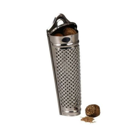 Stainless Steel Nutmeg & Spice Grater FOXRUN #5571 NEW - Olde Church Emporium