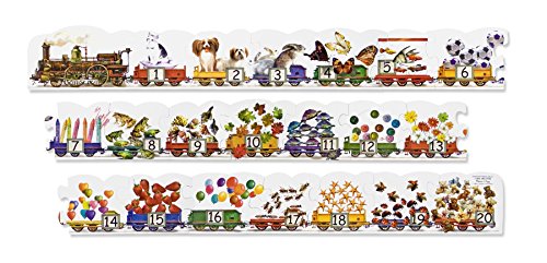 thumbnail image 2 of Melissa & Doug | Toys | Melissa Doug Number Train Floor Puzzle Over 9 2 of 12