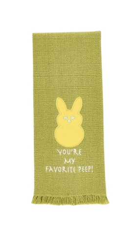 Park Design Favorite Peep Dishtowel - Olde Church Emporium