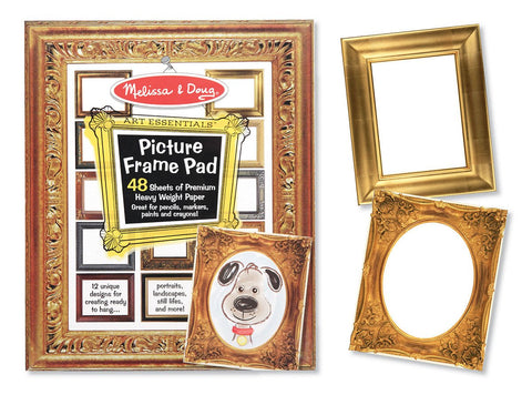 Melissa and Doug Picture Frame Pad 48 Pages, 12 Designs Item # 3767 12 Designs
