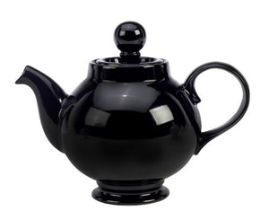 Chantal 5 Cup Pinnacle Tea Pot, Glossy Black [Home Decor]- Olde Church Emporium