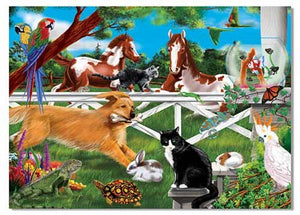 Melissa & Doug Playful Pets 30 Piece Jigsaw Puzzle - Olde Church Emporium