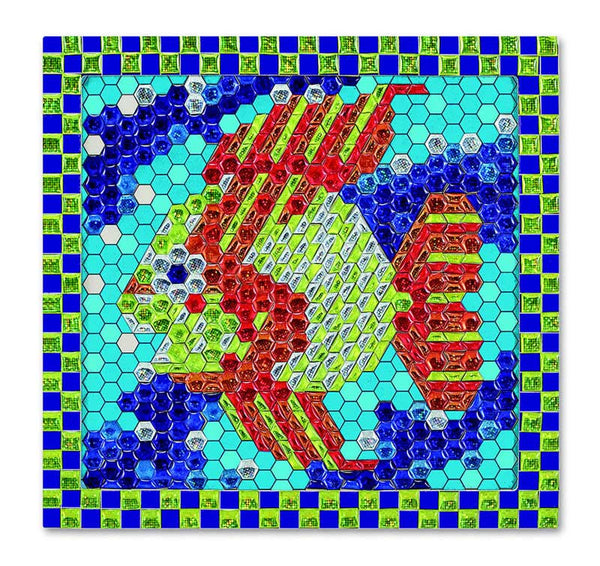 Melissa and Doug Peel and Press Mosaics Tropical Fish Ages 6+ Item #4292