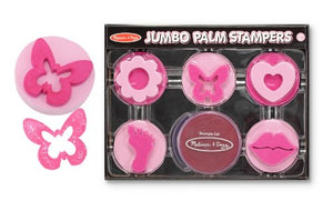 Melissa & Doug - Jumbo Palm Stampers - Pink [Home Decor]- Olde Church Emporium