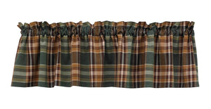 Park Designs Wood River Unlined Valance 72 x 14 Inches - Olde Church Emporium