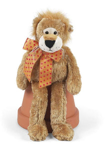 Bearington Lean Beans Roary Long Legged Lion, Plush Stuffed Animal Toy 15" - Olde Church Emporium