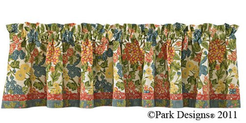 Park Designs - Rue Du Marche Lined  Valance 72 x 14 Inches and Sheer Valance 72 x 14 Inches [Home Decor]- Olde Church Emporium