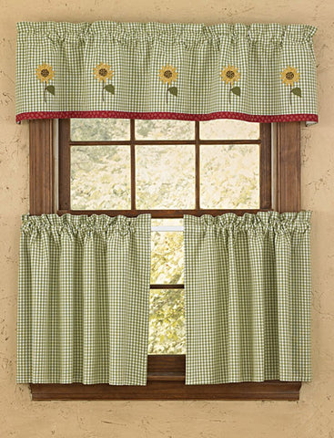Park Designs - Sunny Day Lined Valance - 60 x 14 Inches - Olde Church Emporium