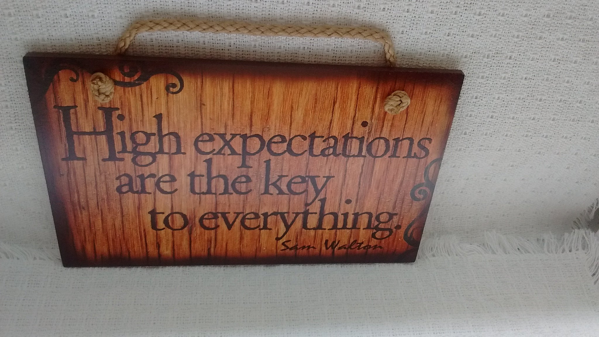 Wooden Sign Humor, Proverbs, Sam Walton Made in USA Free Shipping - Olde Church Emporium