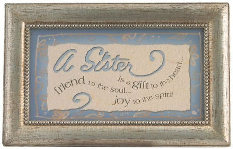 Sister Rectangle Music Box, 6-Inch by 4-Inch by 2-1/2-Inch [Home Decor]- Olde Church Emporium