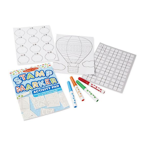 Melissa and Doug - Stamp Markers and Activity Pad - Stars, Fish, Cars, and Frogs - Olde Church Emporium
