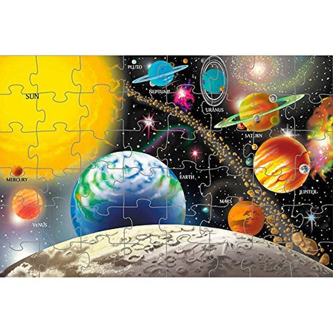 Melissa and Doug 48 piece Solar System Extra Large Floor Puzzle - 2 x 3 Feet [Home Decor]- Olde Church Emporium