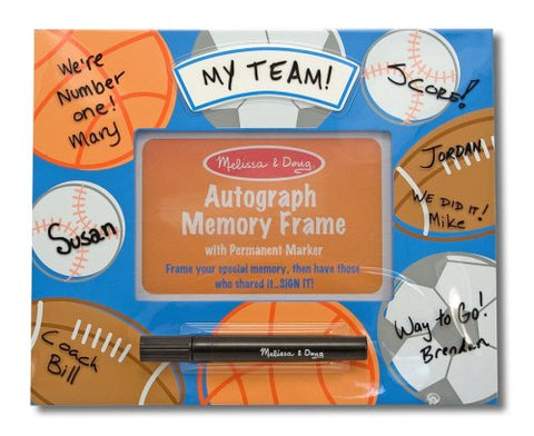 Melissa & Doug Deluxe Sports Autograph Memory Frame - Olde Church Emporium