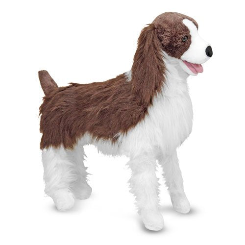 Melissa Doug Plush English Springer Spaniel Life Like Dog Item